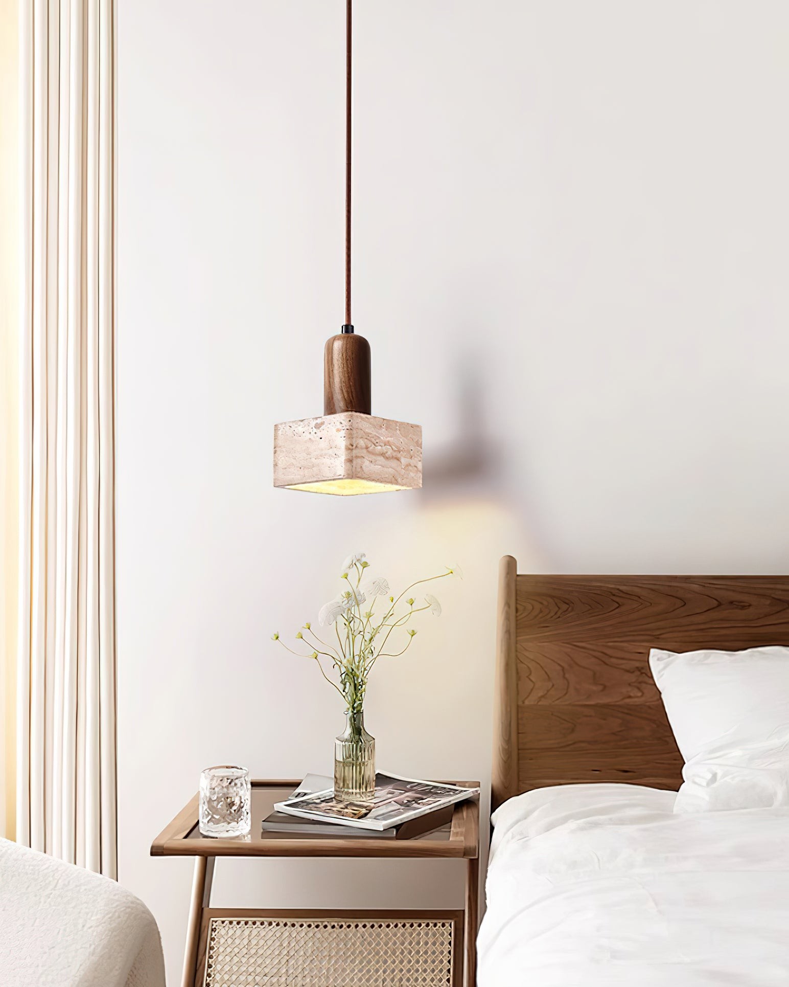 Simple Elegant Square Rectangular Pendant Lamp K685