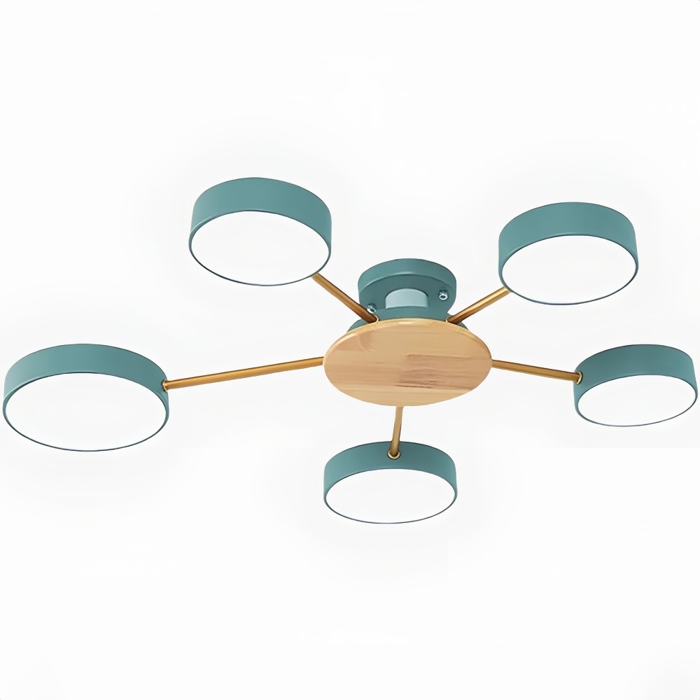 Nordic Multi Heads Round Led Ceiling Light K934