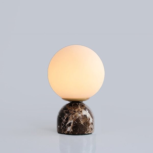 Marble table lamp