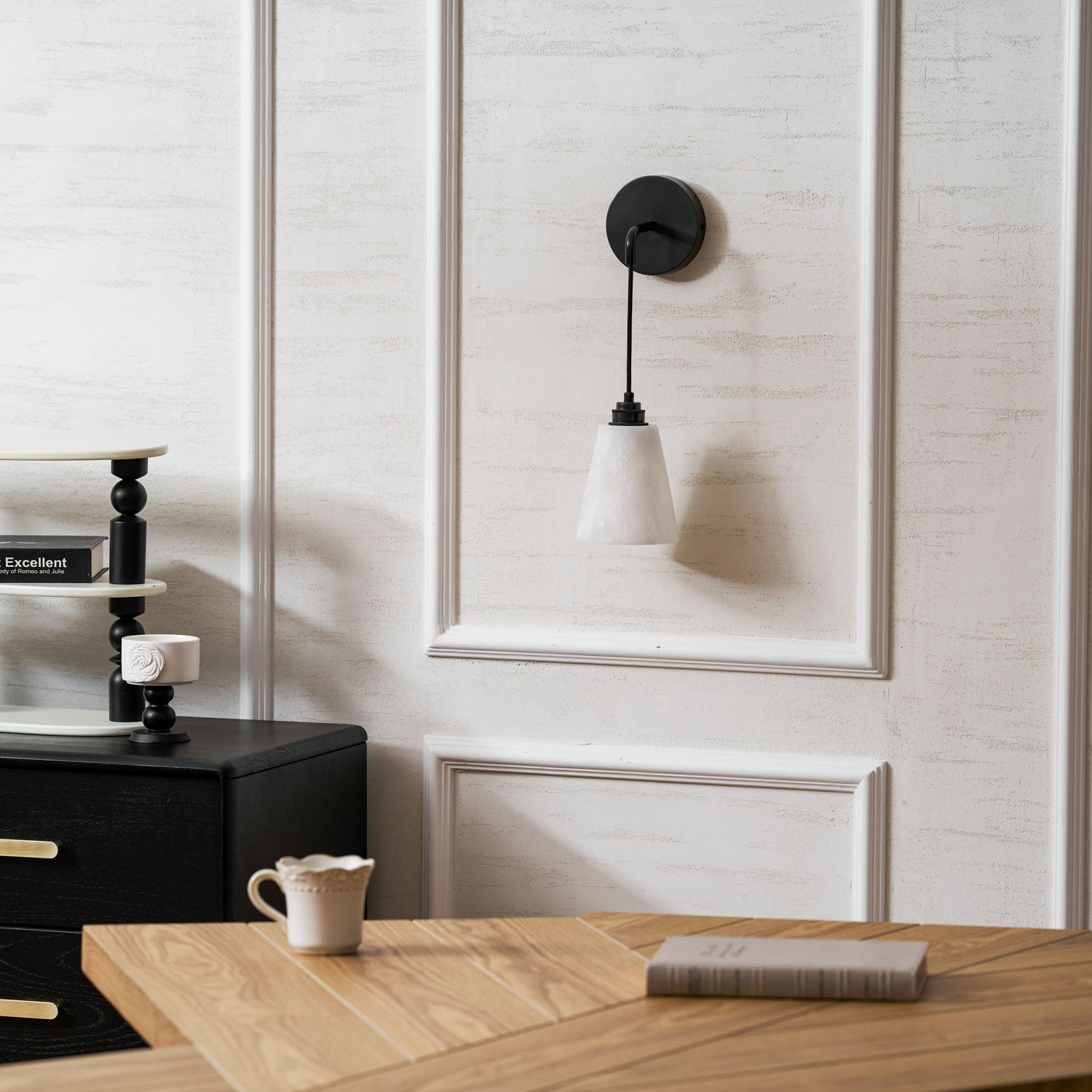 Droplet Alabaster Wall Lamp D403