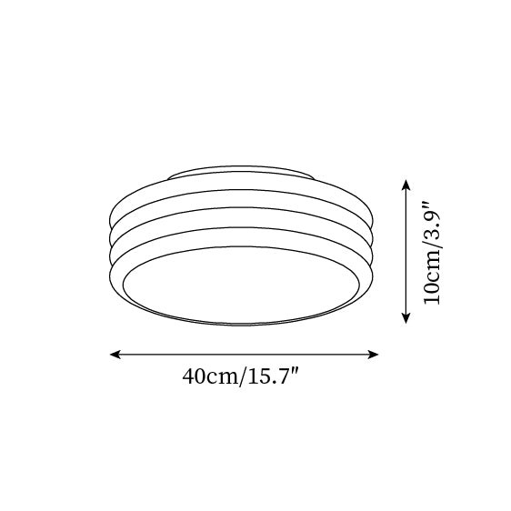 Creative Decor Hamburger Ceiling Light K417