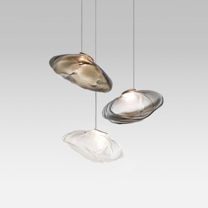Multi-Head Irregular Glass Bubble Chandelier K216