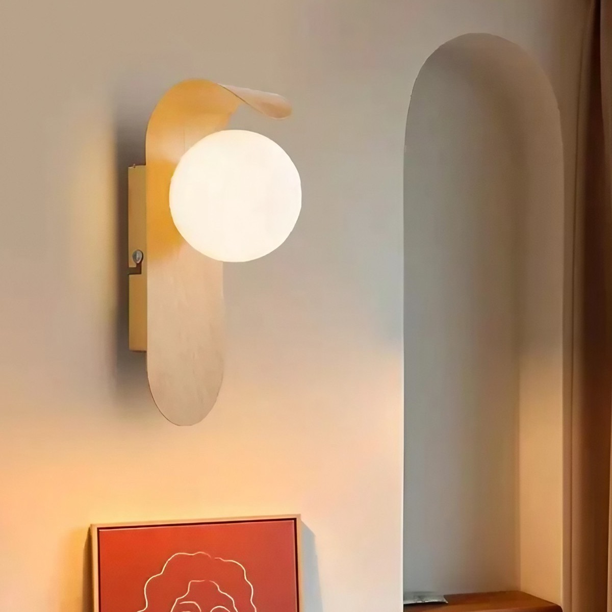Wabi-sabi Style Fashion Wall Lamp K294