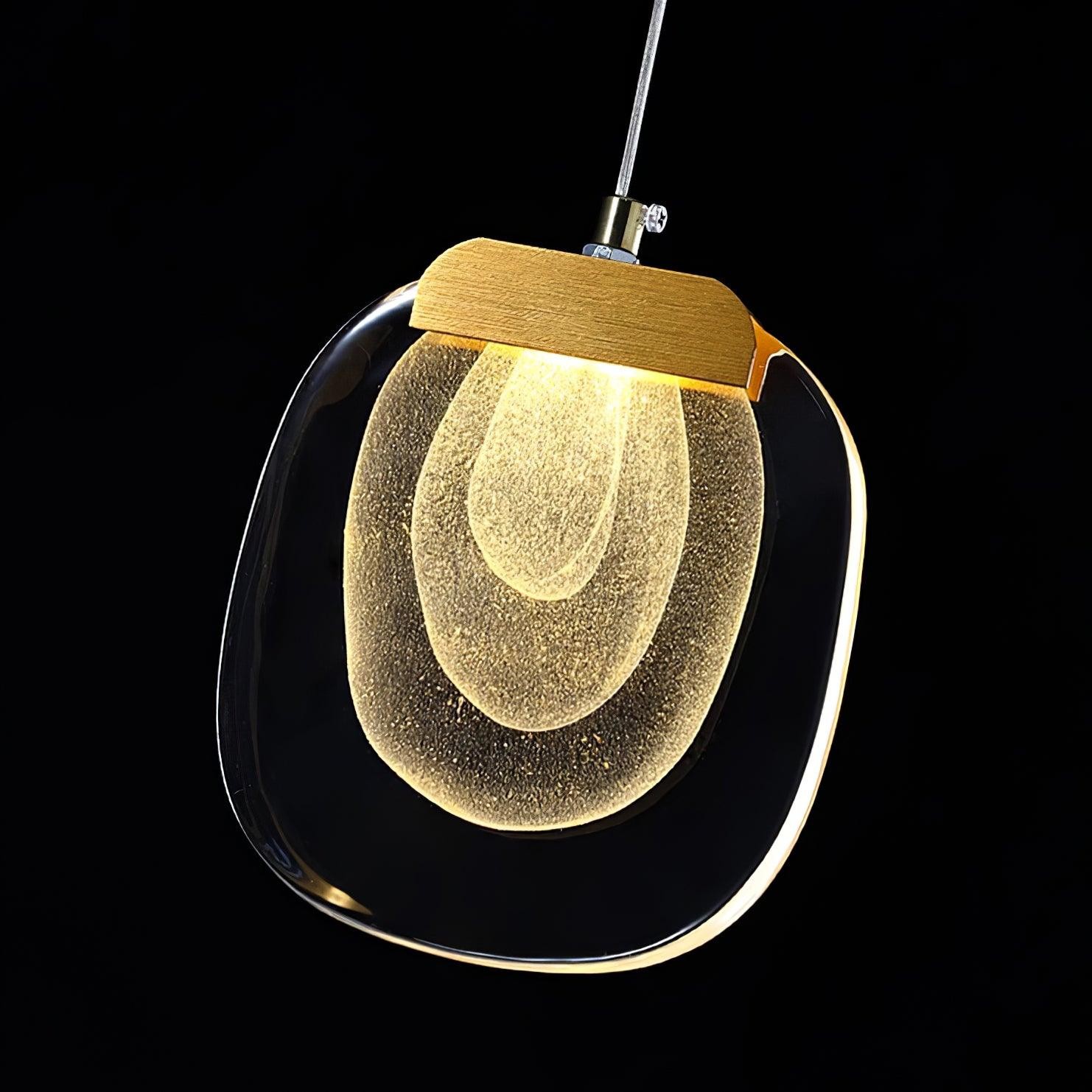 Glass Ripples Pendant Lamp K408