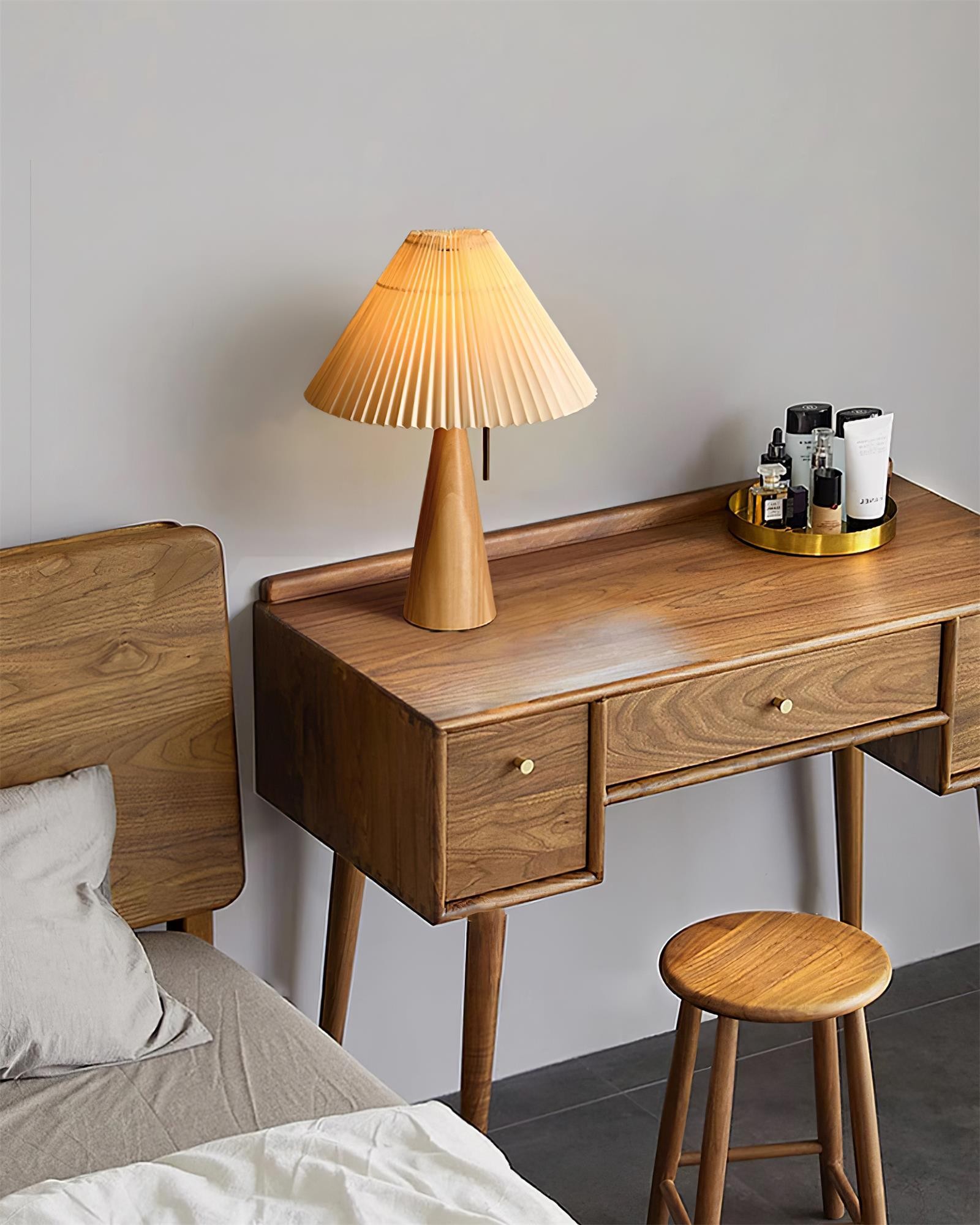Fashion Vintage Wood Table Lamp K424