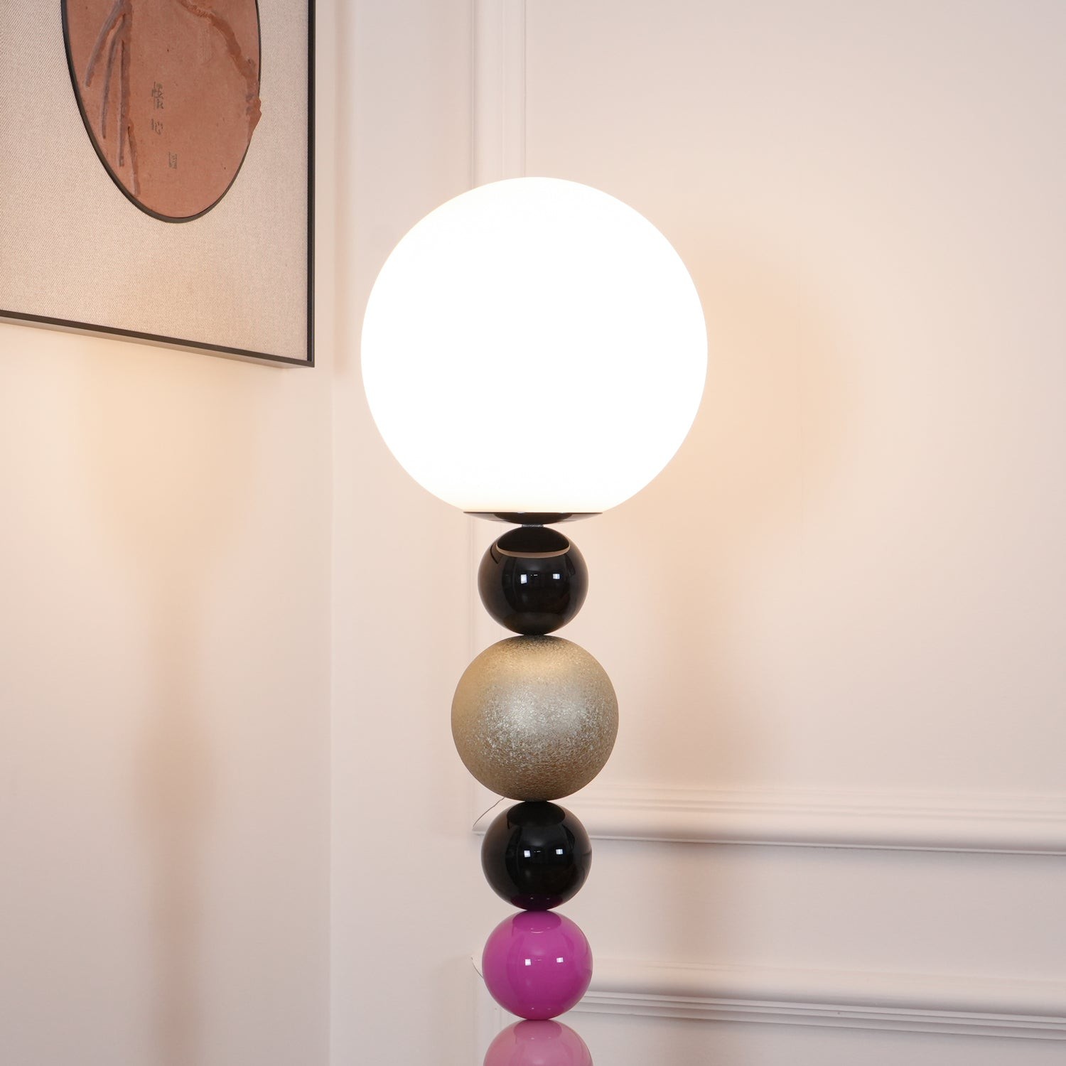 Modern Gourd Ball Floor Lamp K720