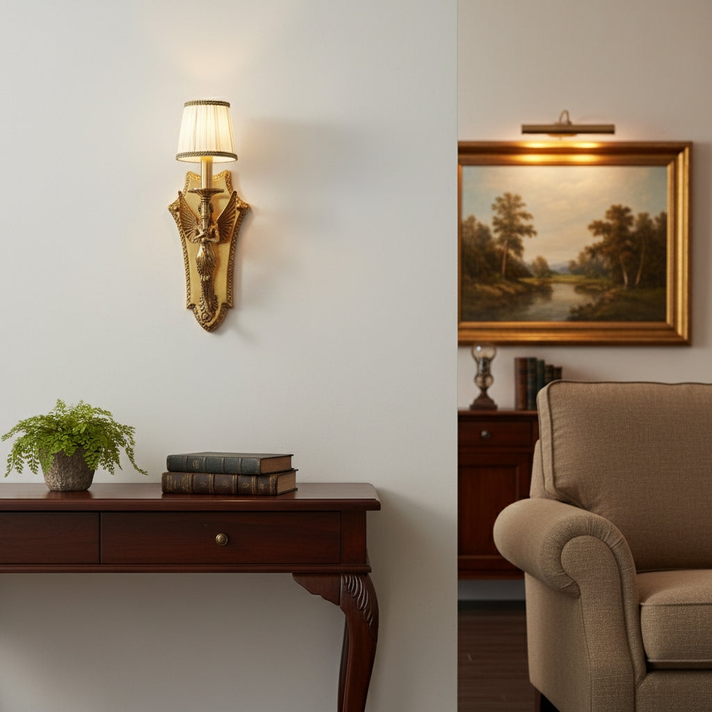 Caterina Brass Wall Lamp D743