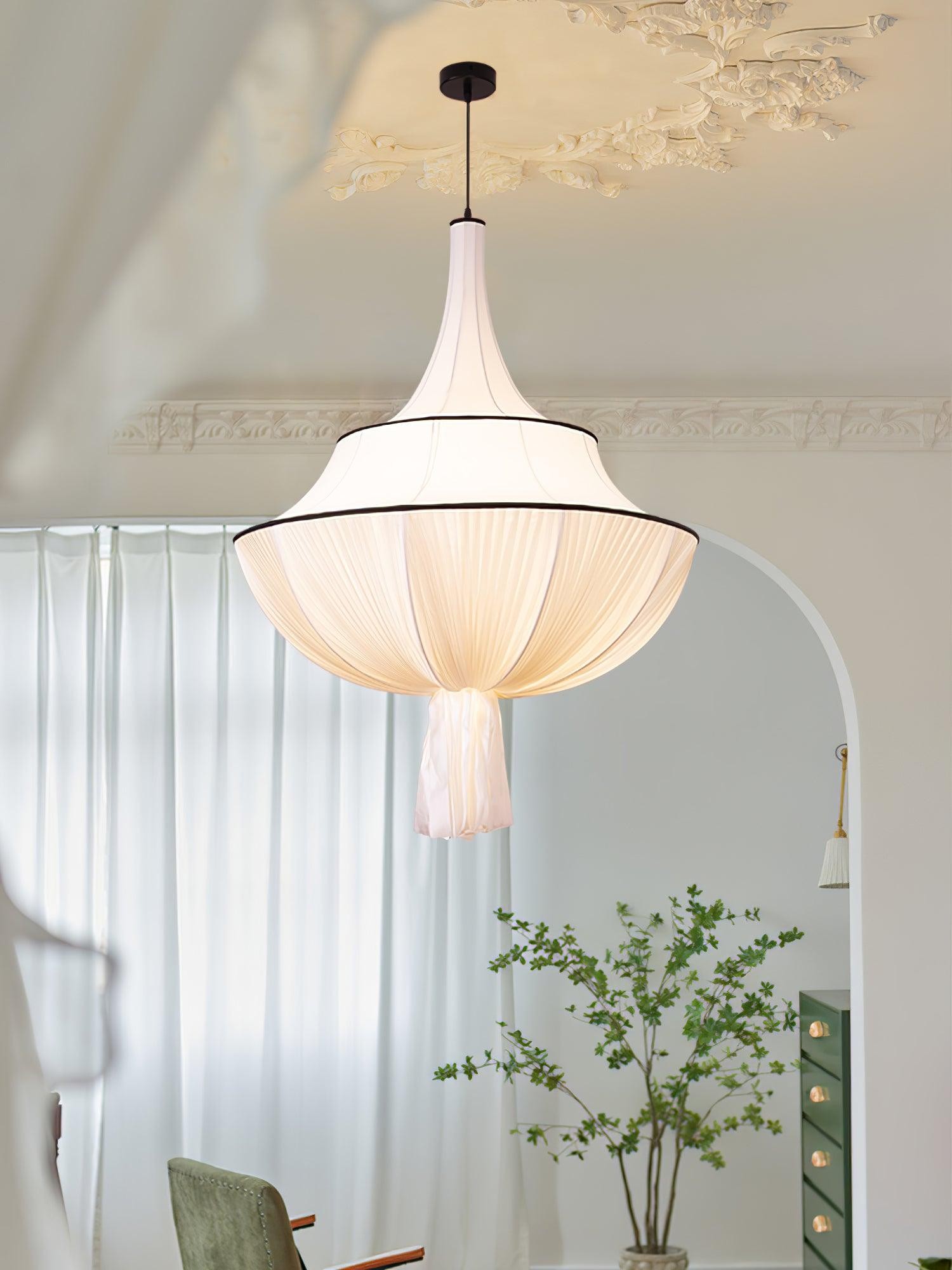 Fabric Art Decorative Pendant Lamp K499