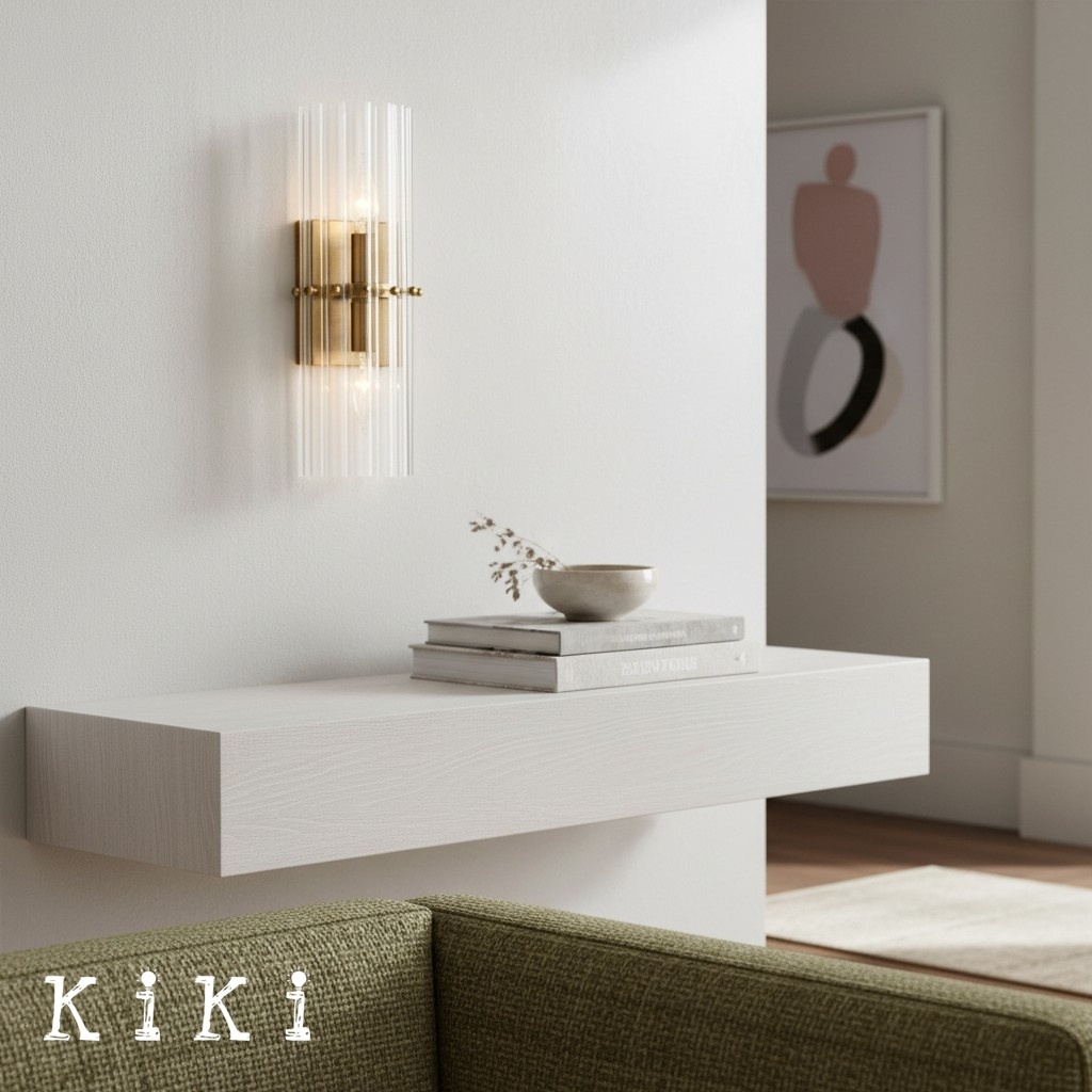 Lumora Elegant Crystal Wall Sconce - Modern Luxury Style Lamp for Hallway and Bedroom K1357