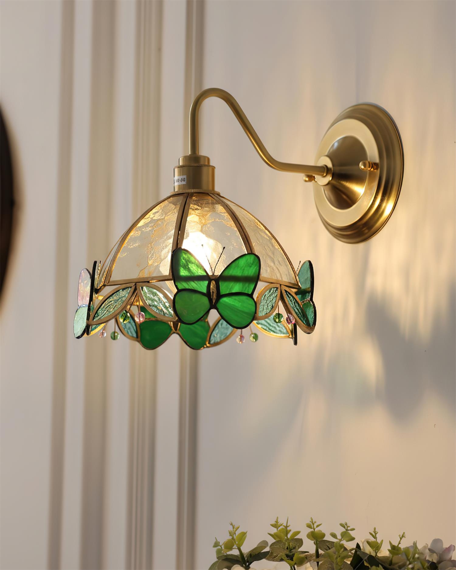 Butterfly Jewel Wall Lamp D240