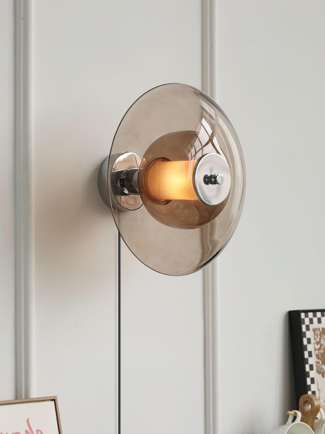Flying Saucer Plug-in Wall Light K392