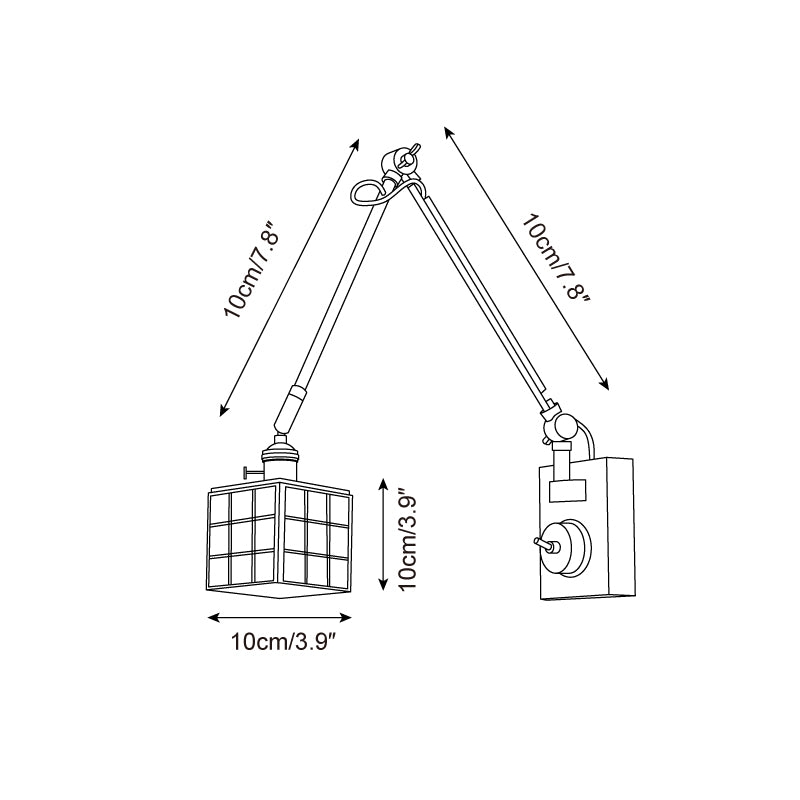 Vitrax Wall Lamp D123