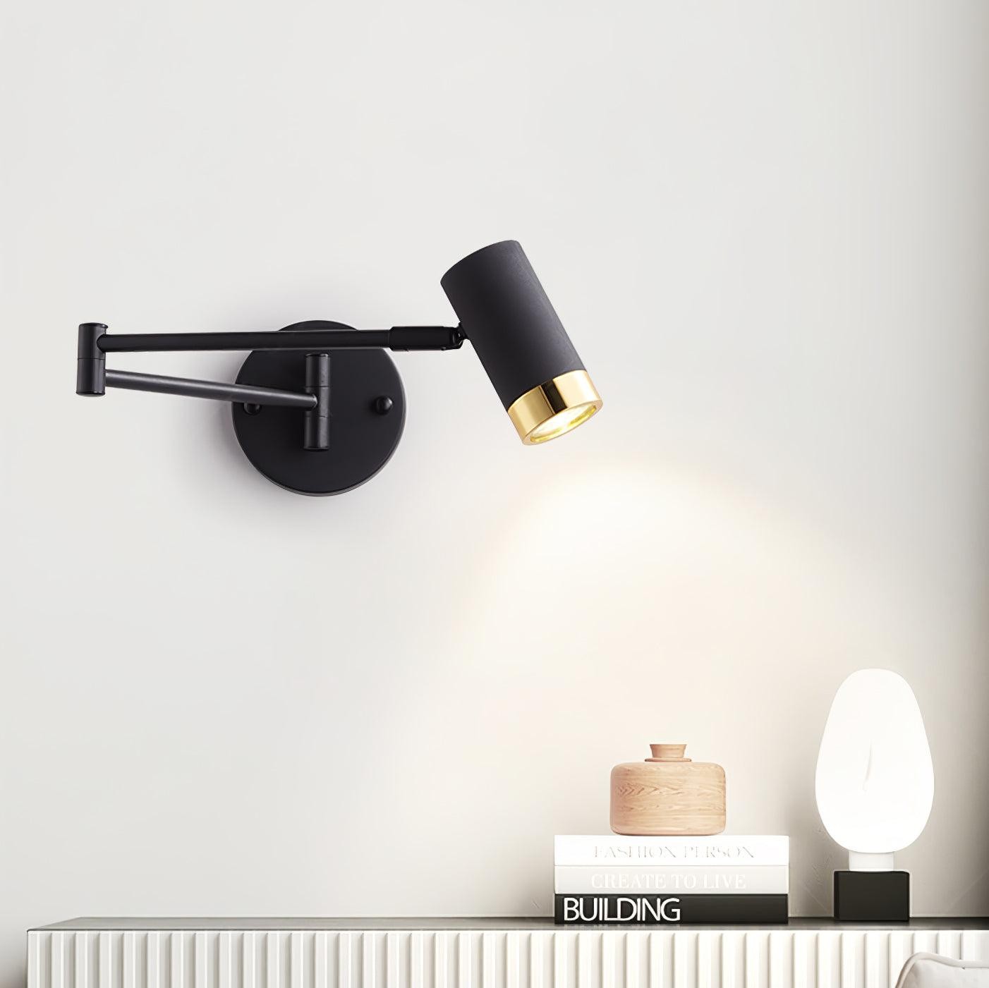 Modern Industrial Telescopic Revolving Adjustable Swing Arm Wall Lamp K627