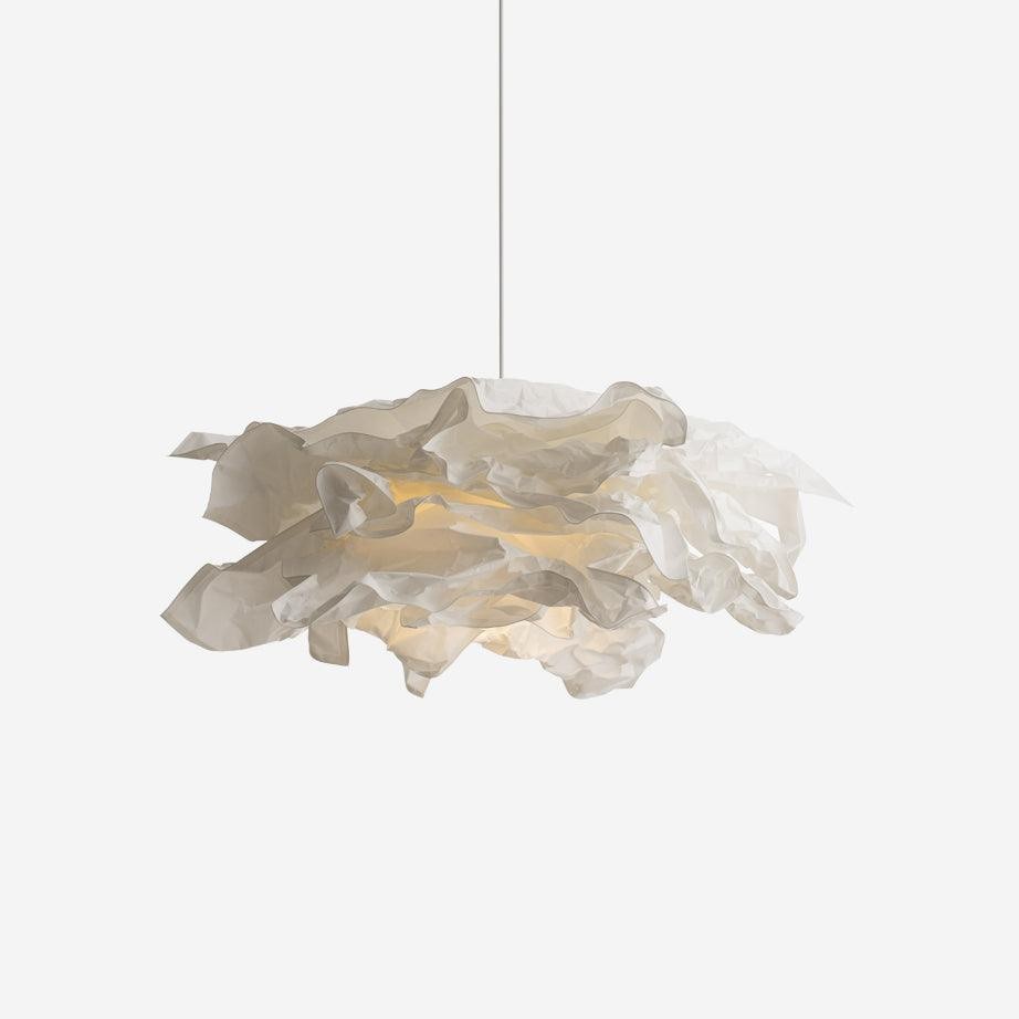 Modern Cream Paper Pendant Lamp K574