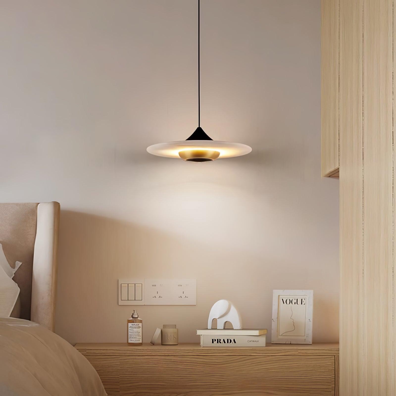 Flying Saucer Marble Pendant Lamp K391