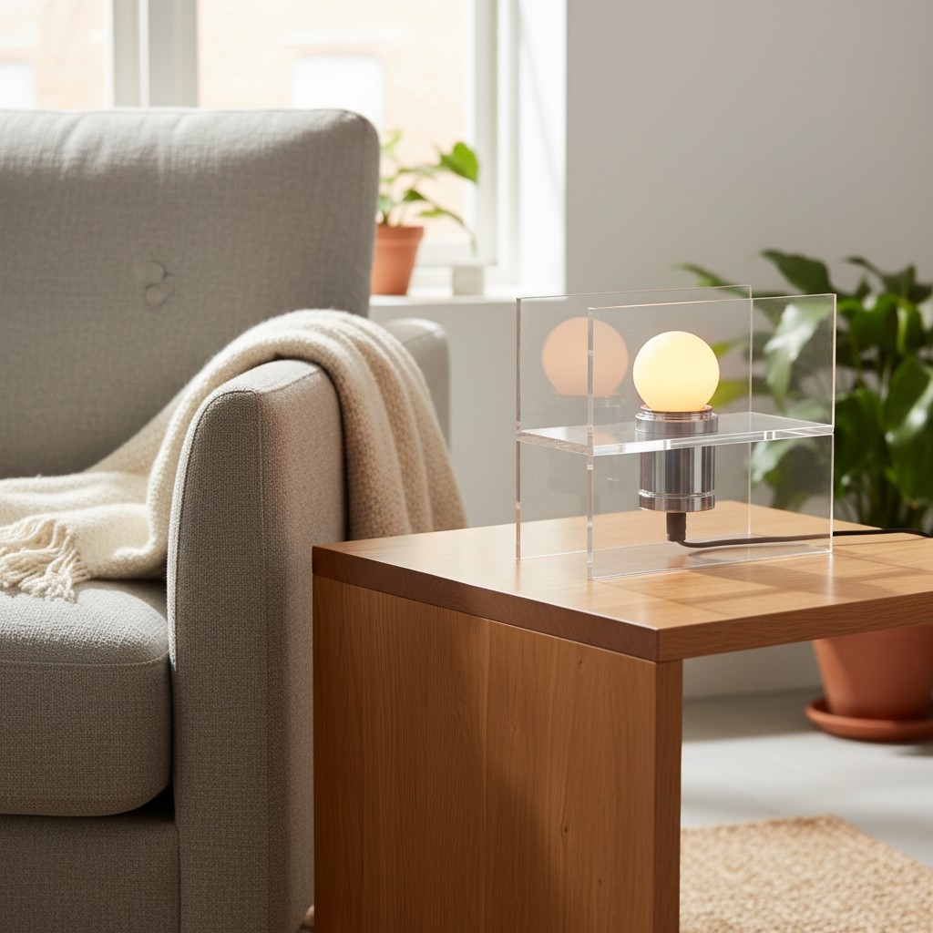 Sunset Ambient Acrylic Table Lamp - Contemporary Lighting for Bedroom Living Room K2320