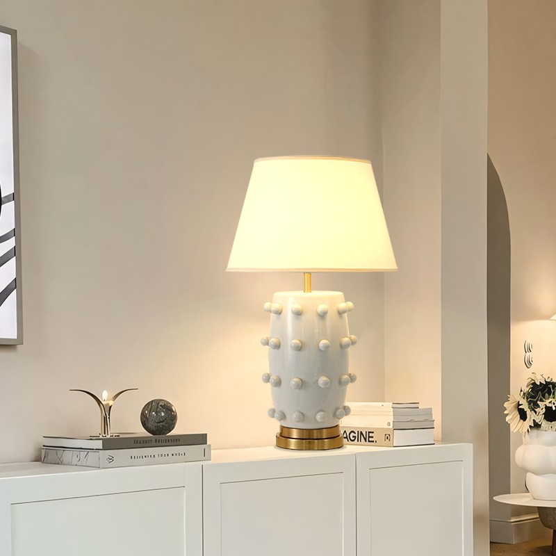 Modern Simple Dot Ceramic Table Lamp K455