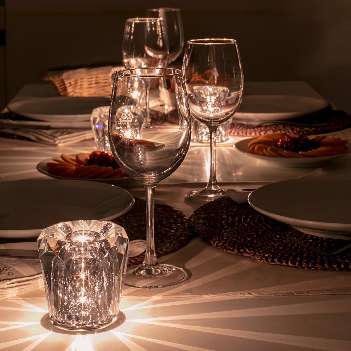 Crystal Diamond Table Lamp K341