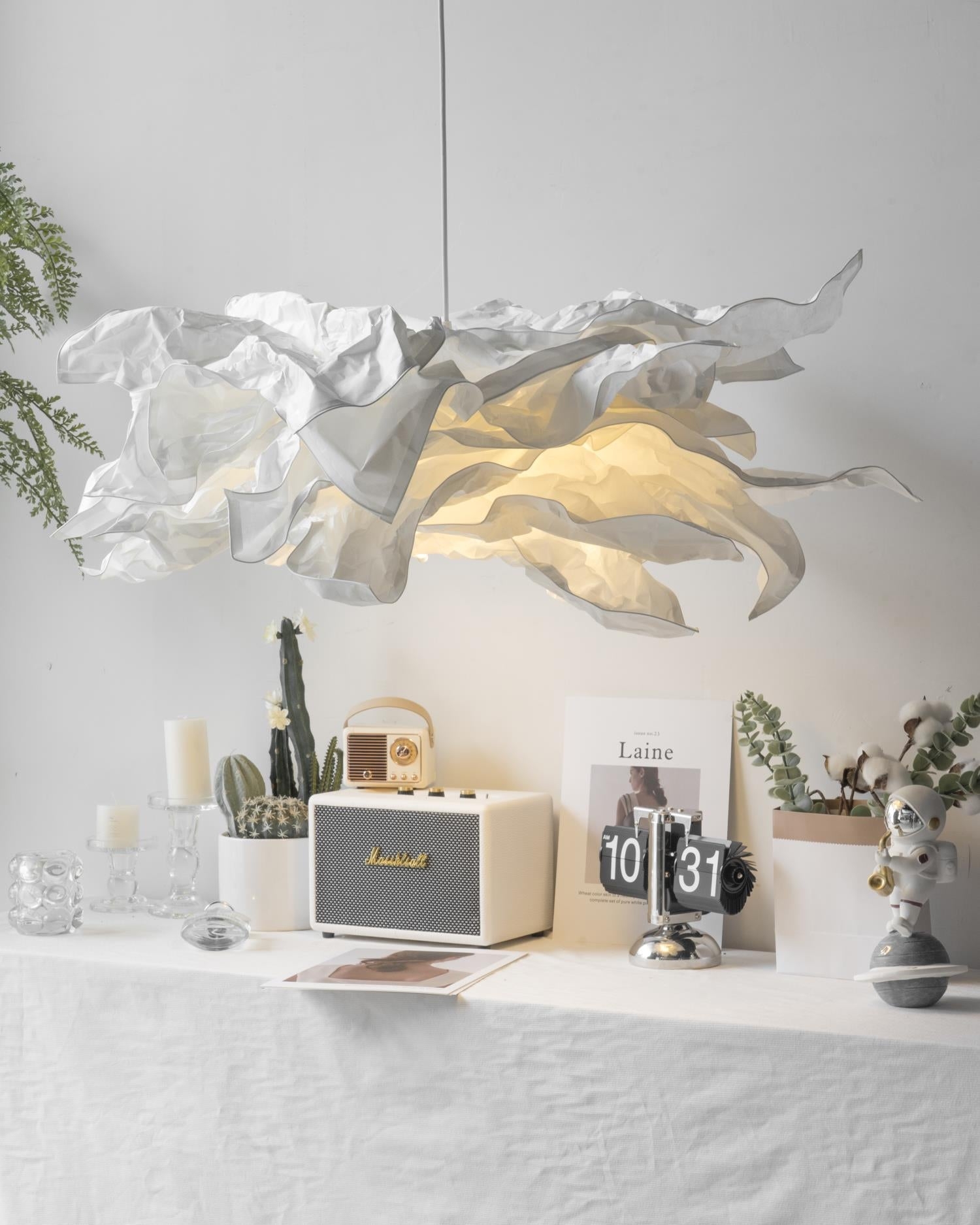Paper Plug In Pendant Lamp D87