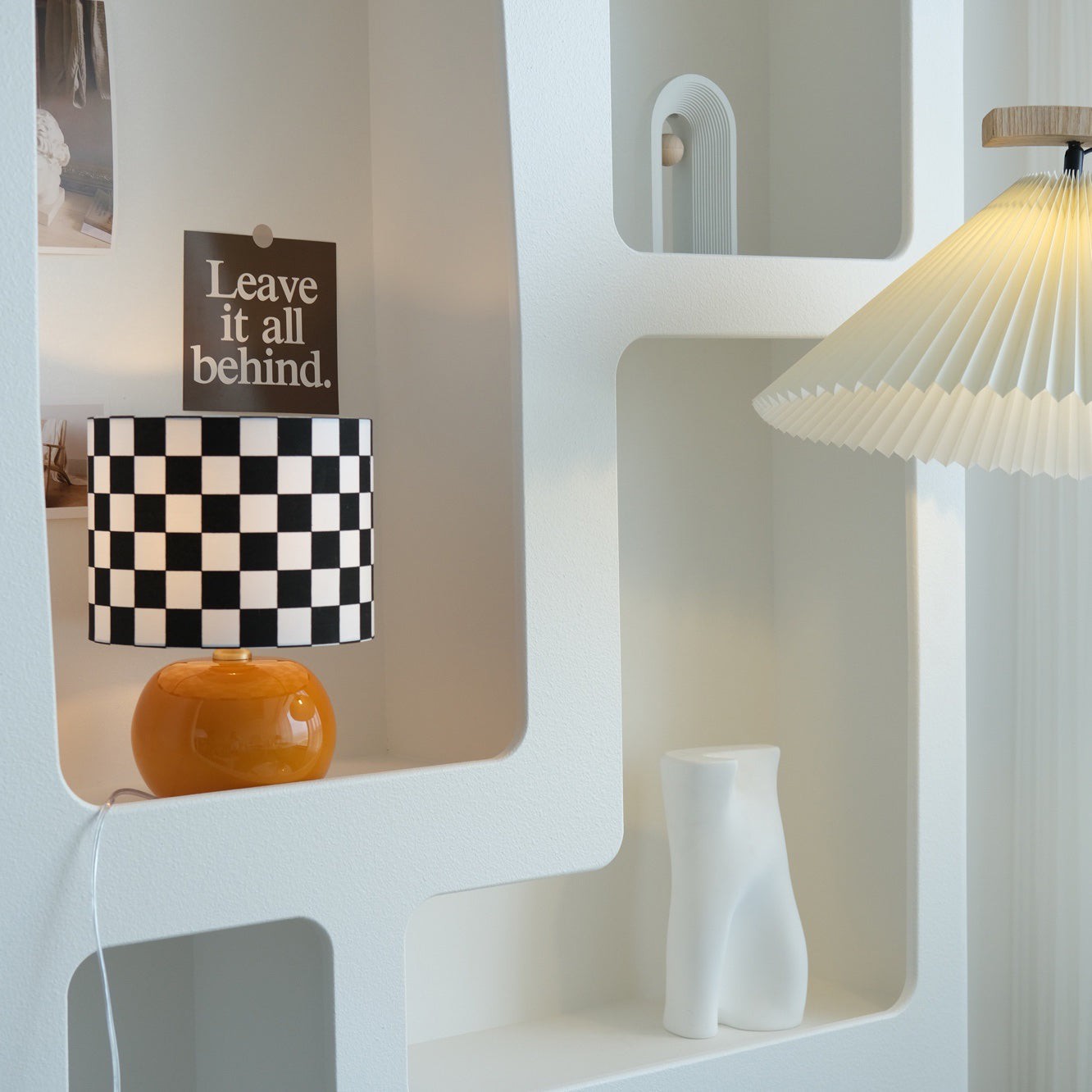 Checkerboard Table Lamp K992