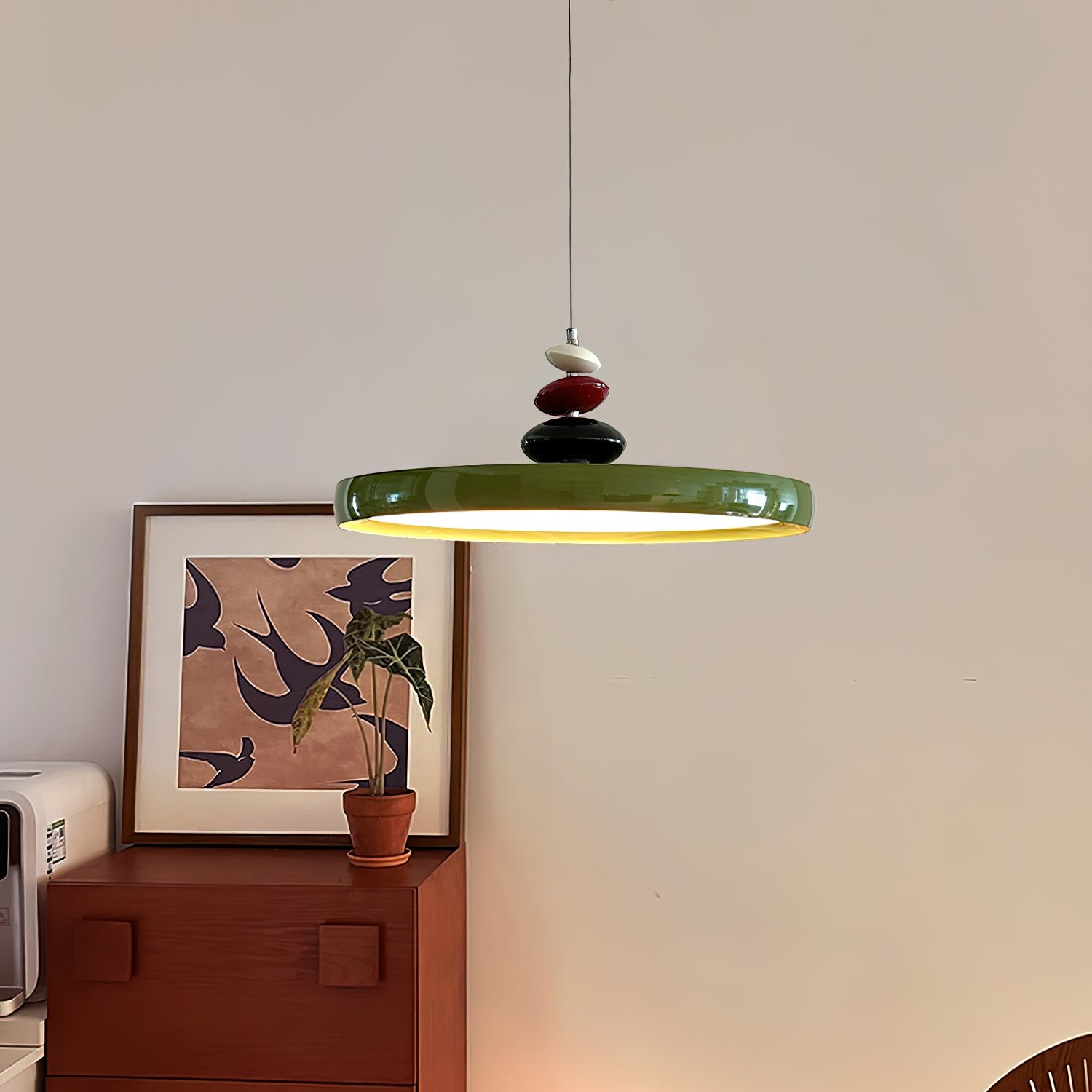 Simple Rocker Arm Flying Saucer Creative Chandelier K405