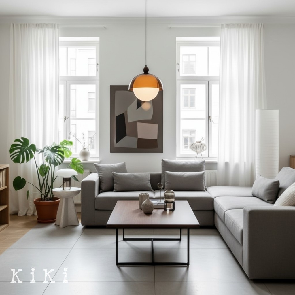 Afterglow Globe Pendant Light - Vintage Design Lighting for Dining Room and Bar K2133