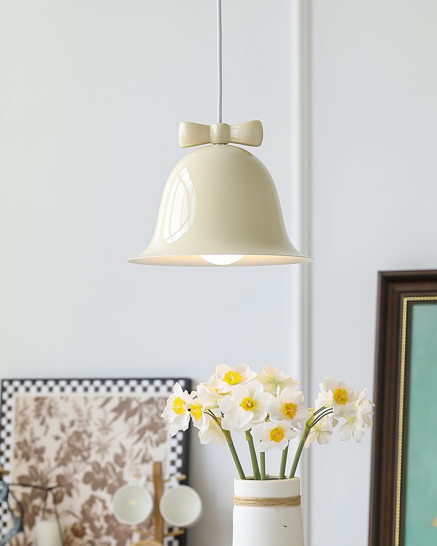 Bow Bell Pendant Lamp K978