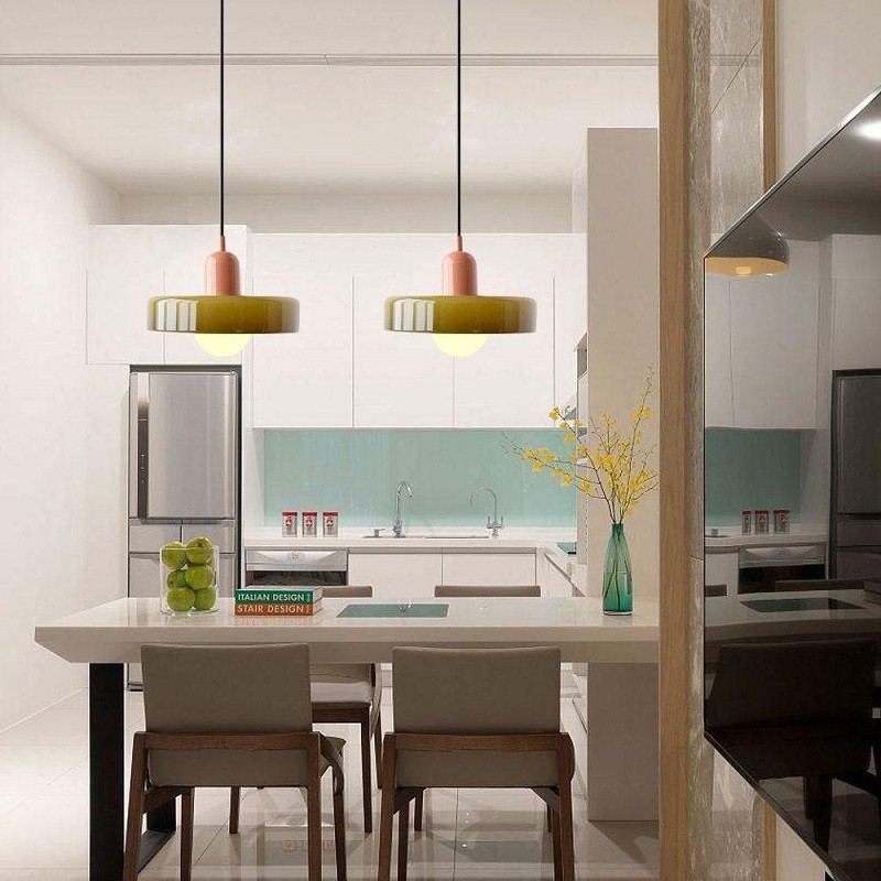 Disc Orb Pendant Light