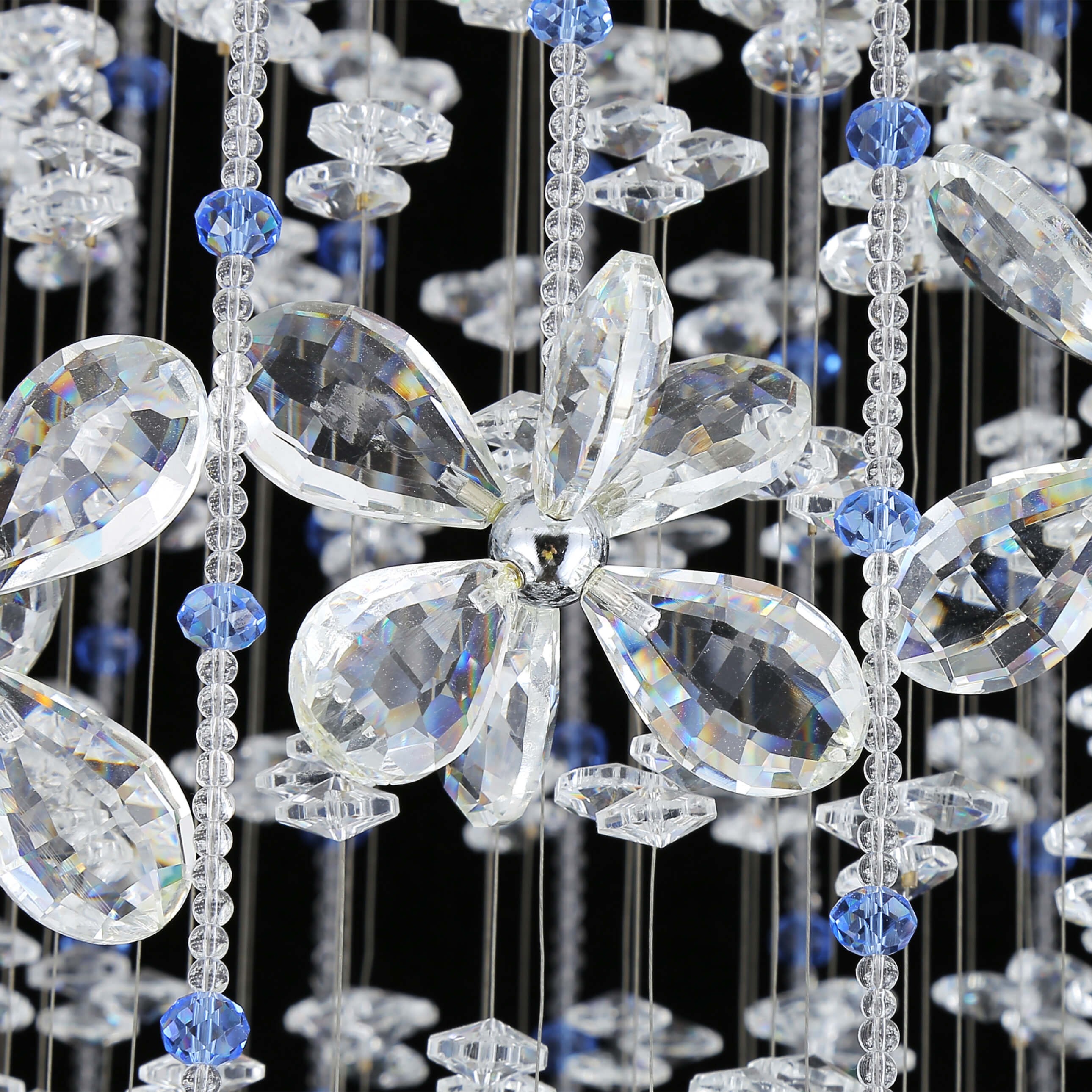 Kiki Luxury Rotary Crystal Chandeliers