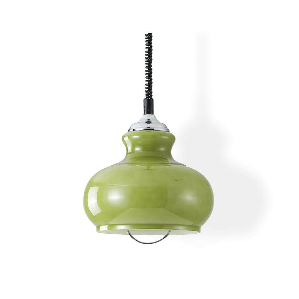 Retro Retractable Bauhaus Glass Pendant Light K198