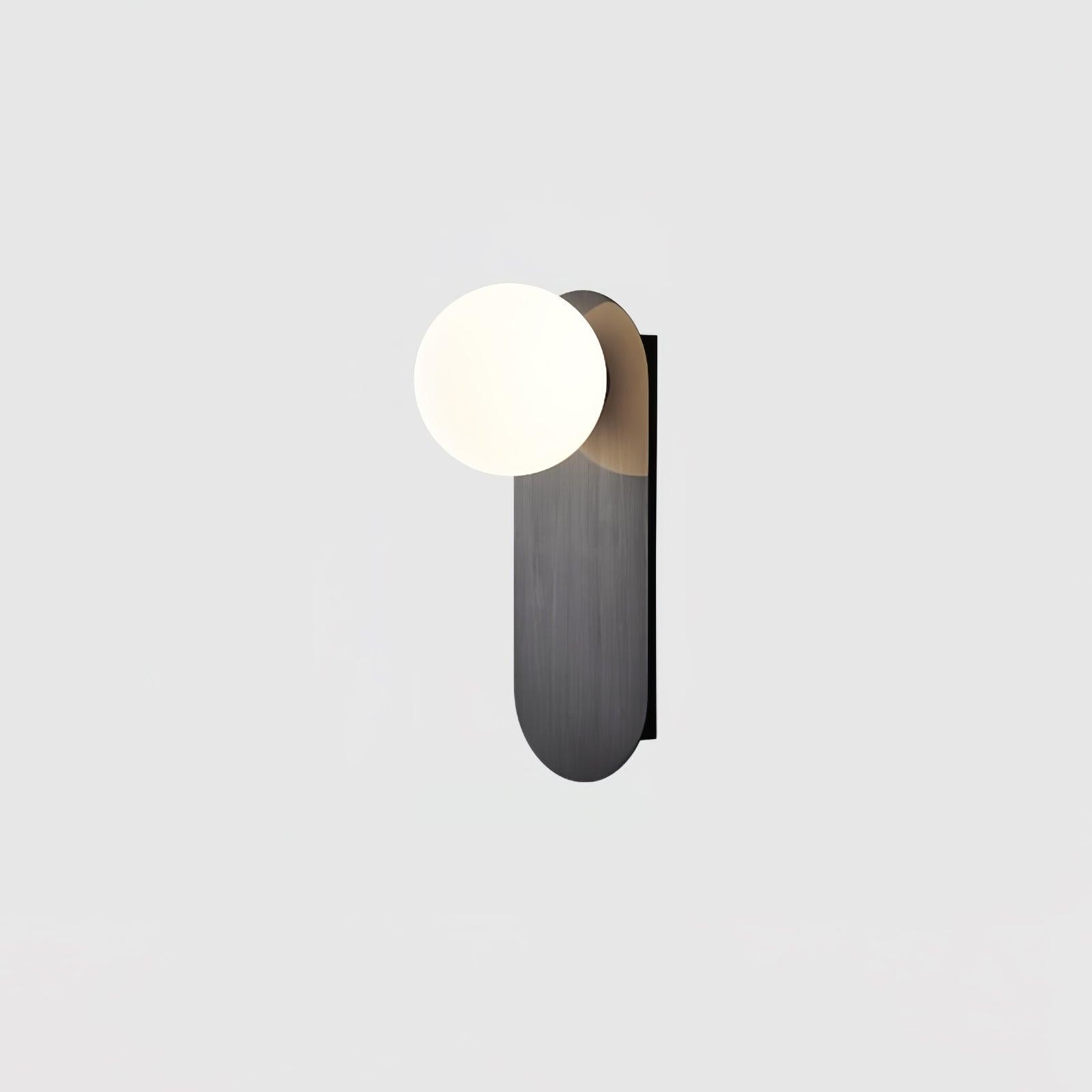 Modern Glass Base Sconce K383