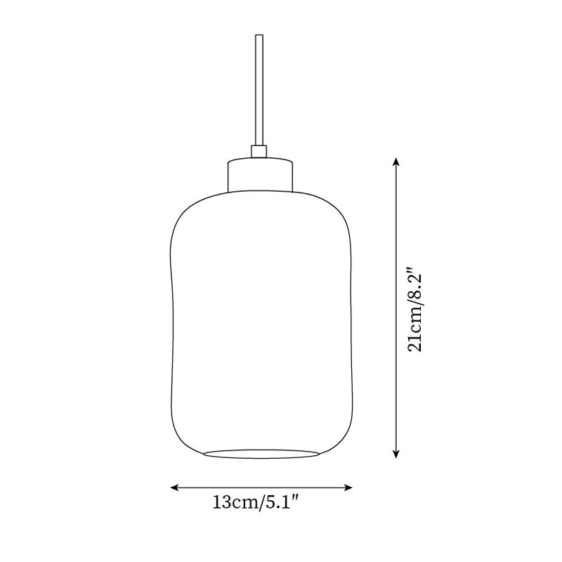 Wabi-sabi Creativity Modern Pendant Lamp K828