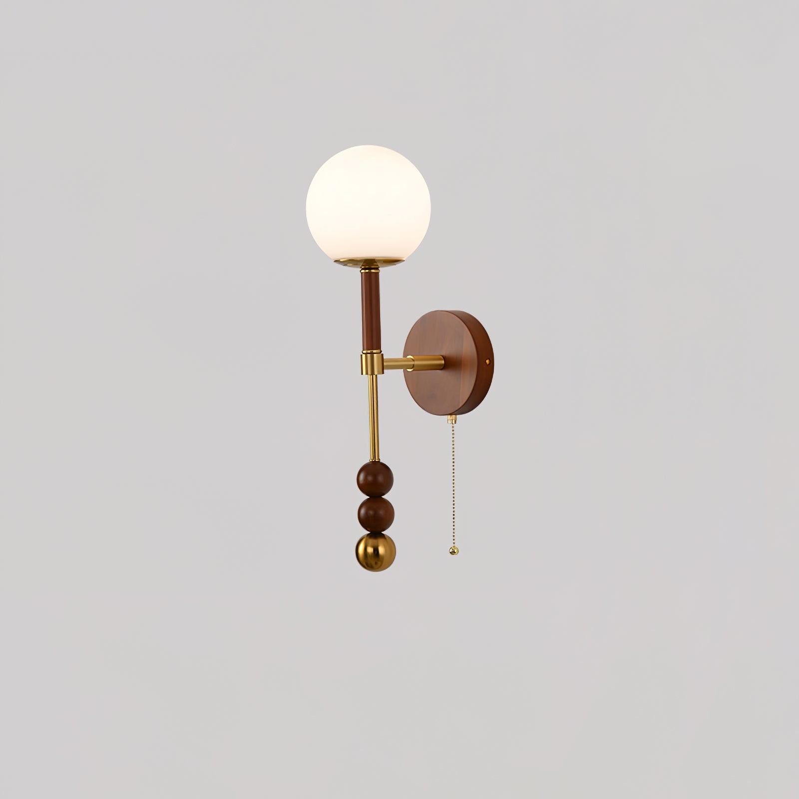 Retro Solid Wood Series Wall Lamp K638