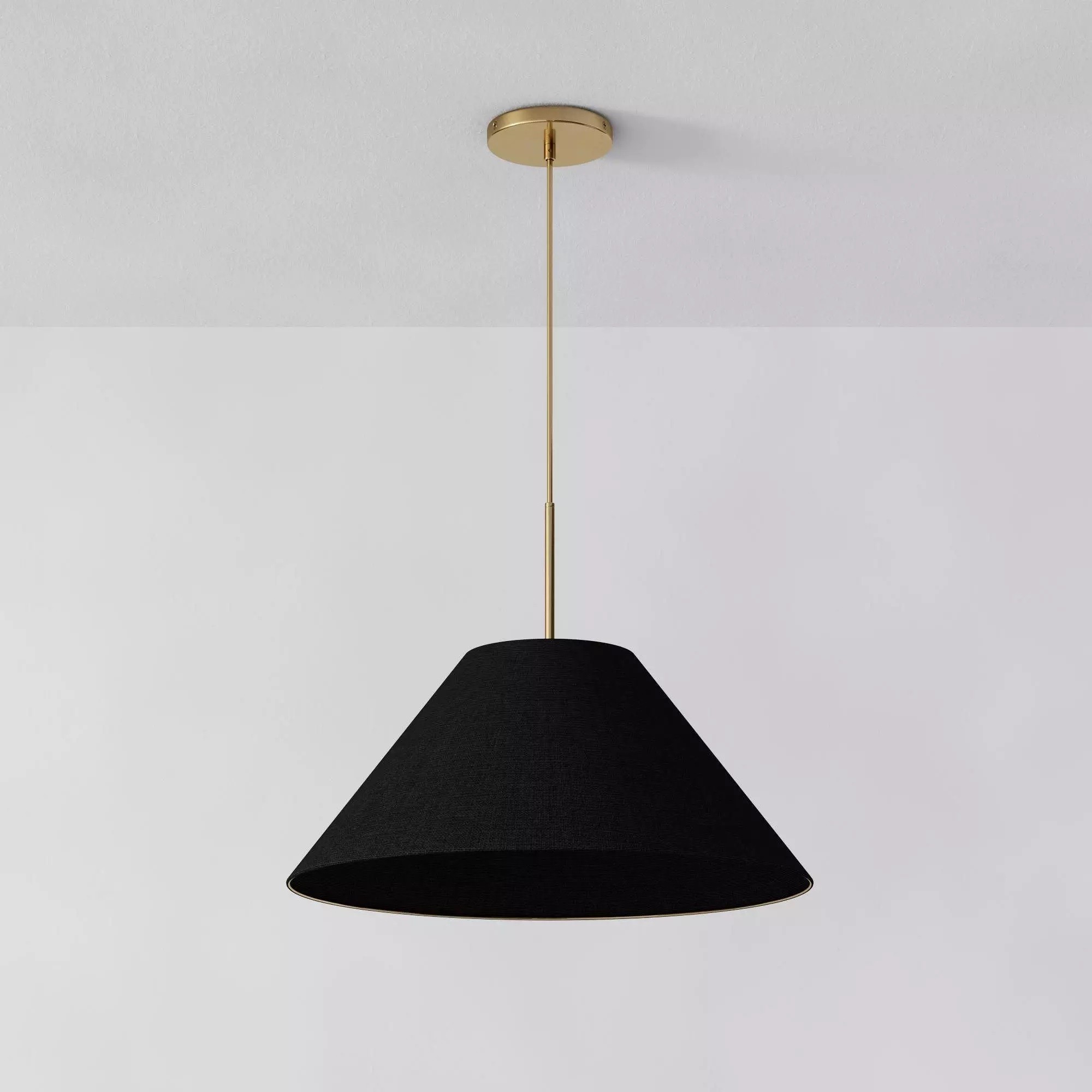 Conica Fabric Cone Pendant Light - Sculptural Modern Style for Cozy Spaces K1331