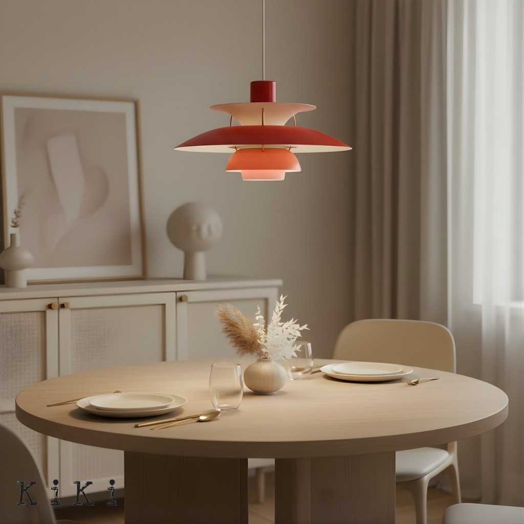 Scandinavian Multilayer Metal Pendant Light K84