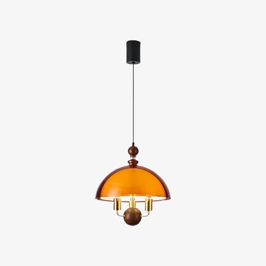 Afterglow Sculptural Sunset Acrylic Pendant Light - Warm Ambient Lighting for Dining Room K2068