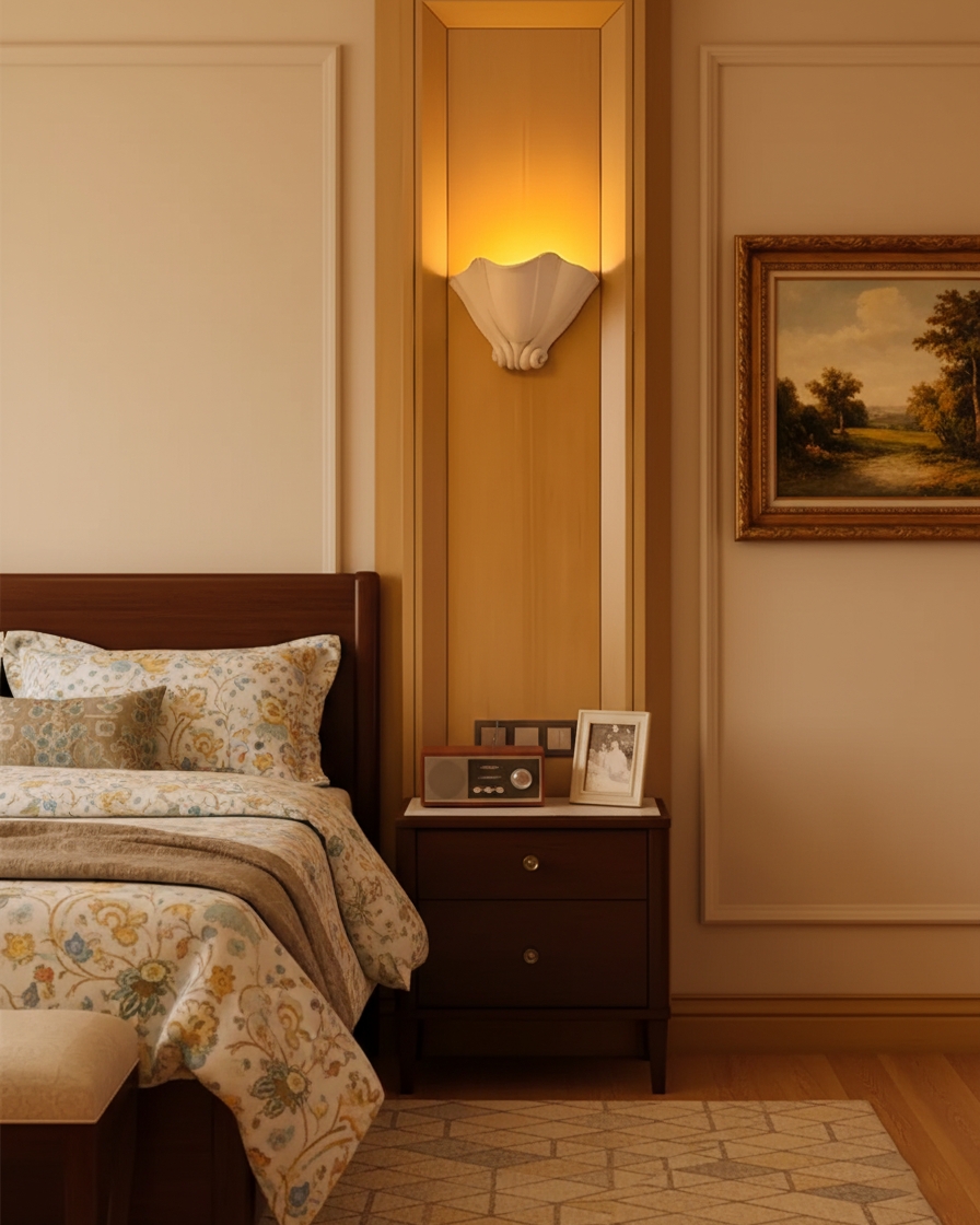 Roche Plaster Wall Lamp D65