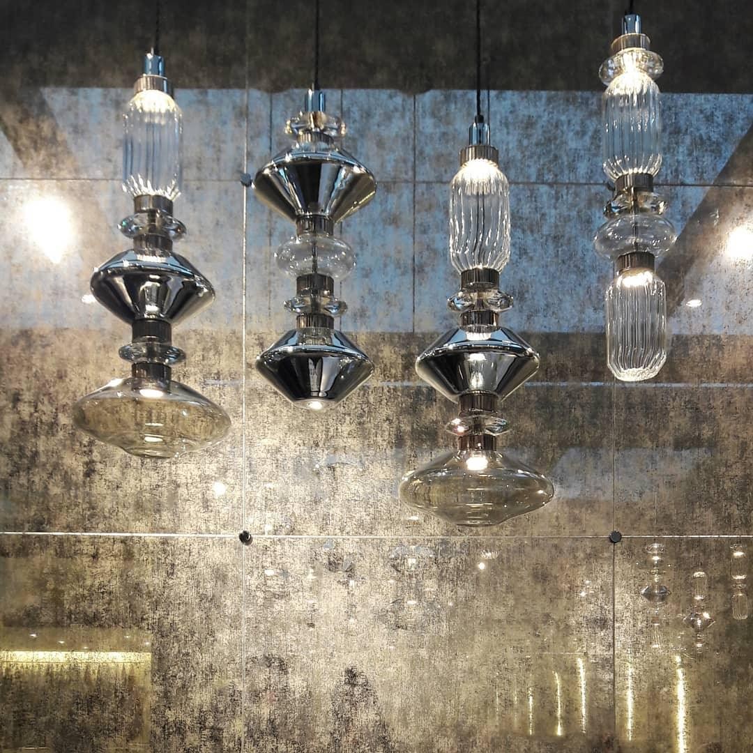 Modern Elegant Ballet Glass Pendant Light K904