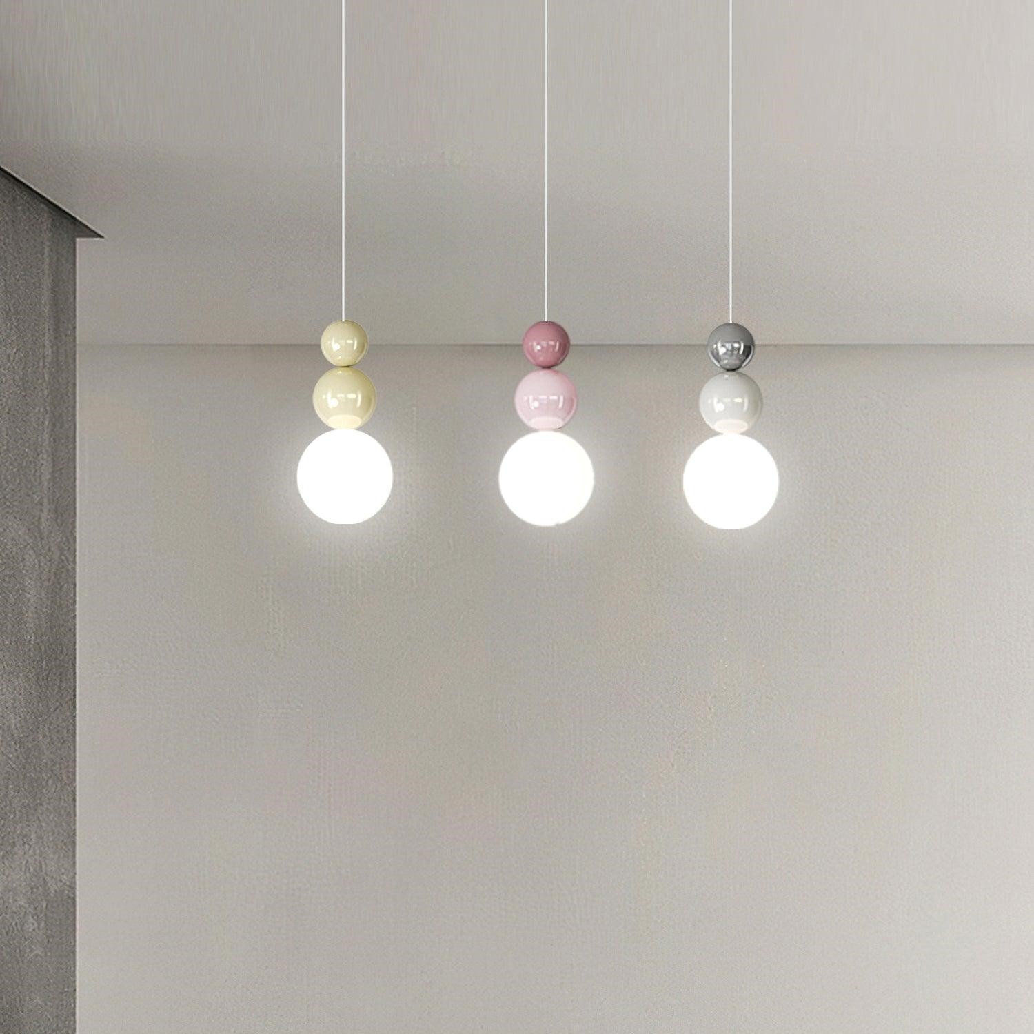 Modern Nordic Acrylic Multi Ball Pendant Light K155