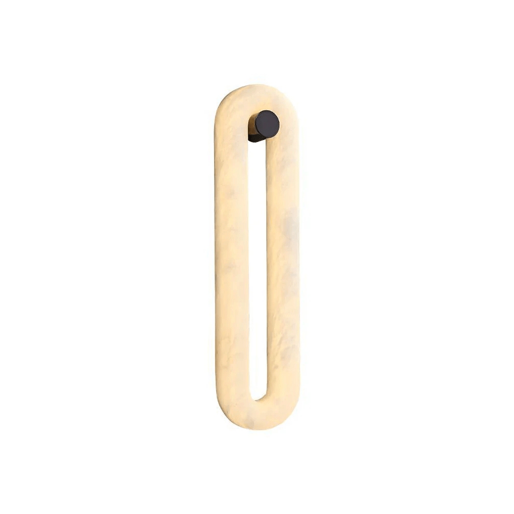 Alabaster Loop Wall Light D394