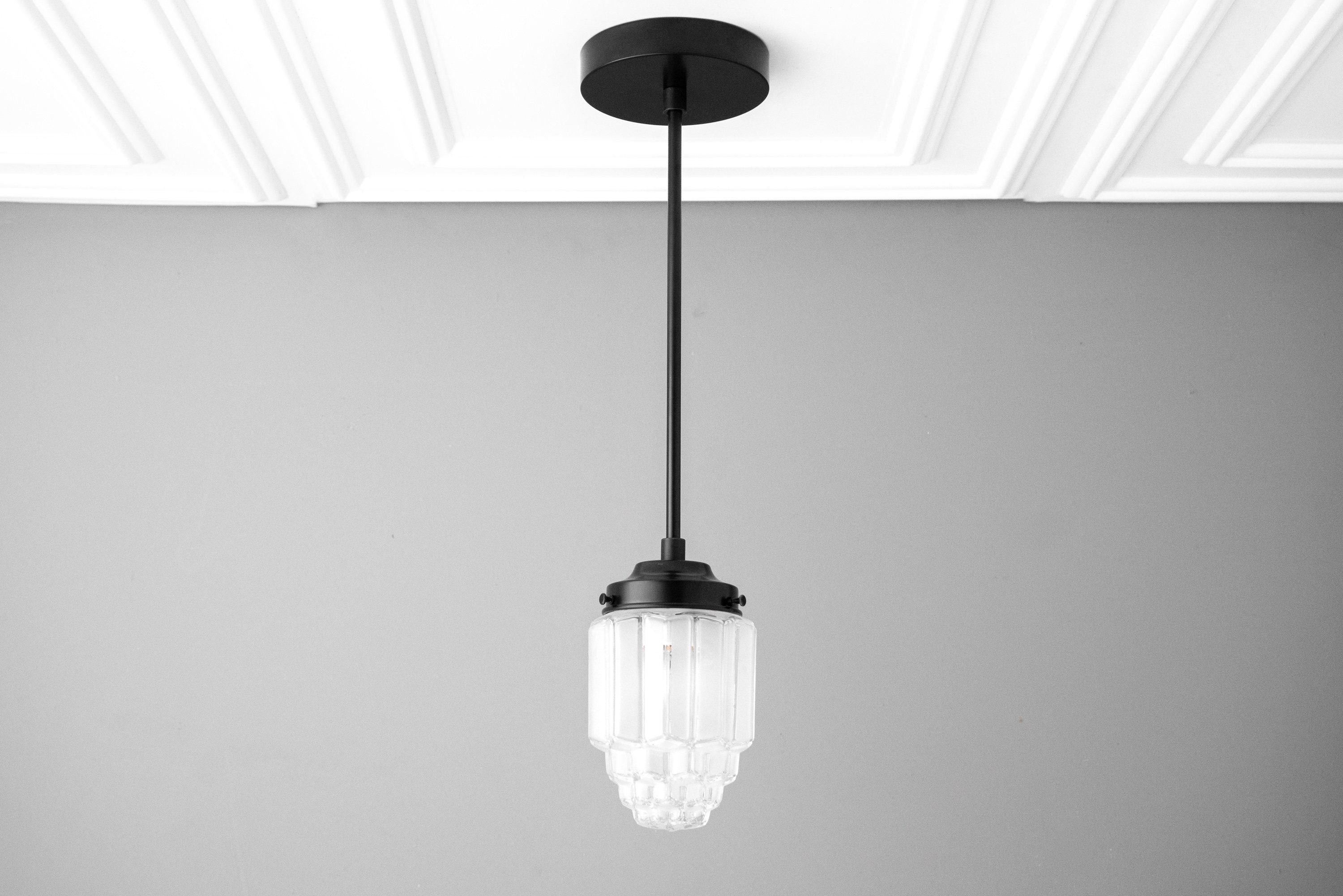 Tierlux Glass Pendant Light - Art Deco Globe Design K1525