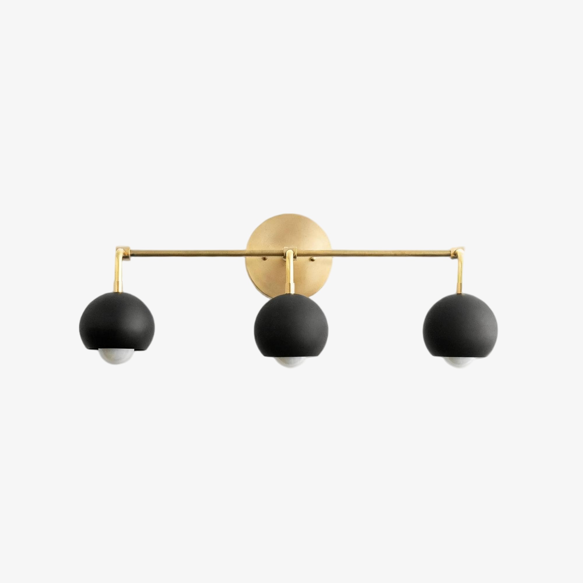 Metio Dome Decorative Vanity Light - Classic Orb Shade Bathroom Wall Lamp K1451