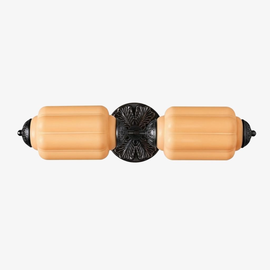 Eloise Elegant Vintage Glass Wall Sconce - Lighting for Bedroom Vanity K1150