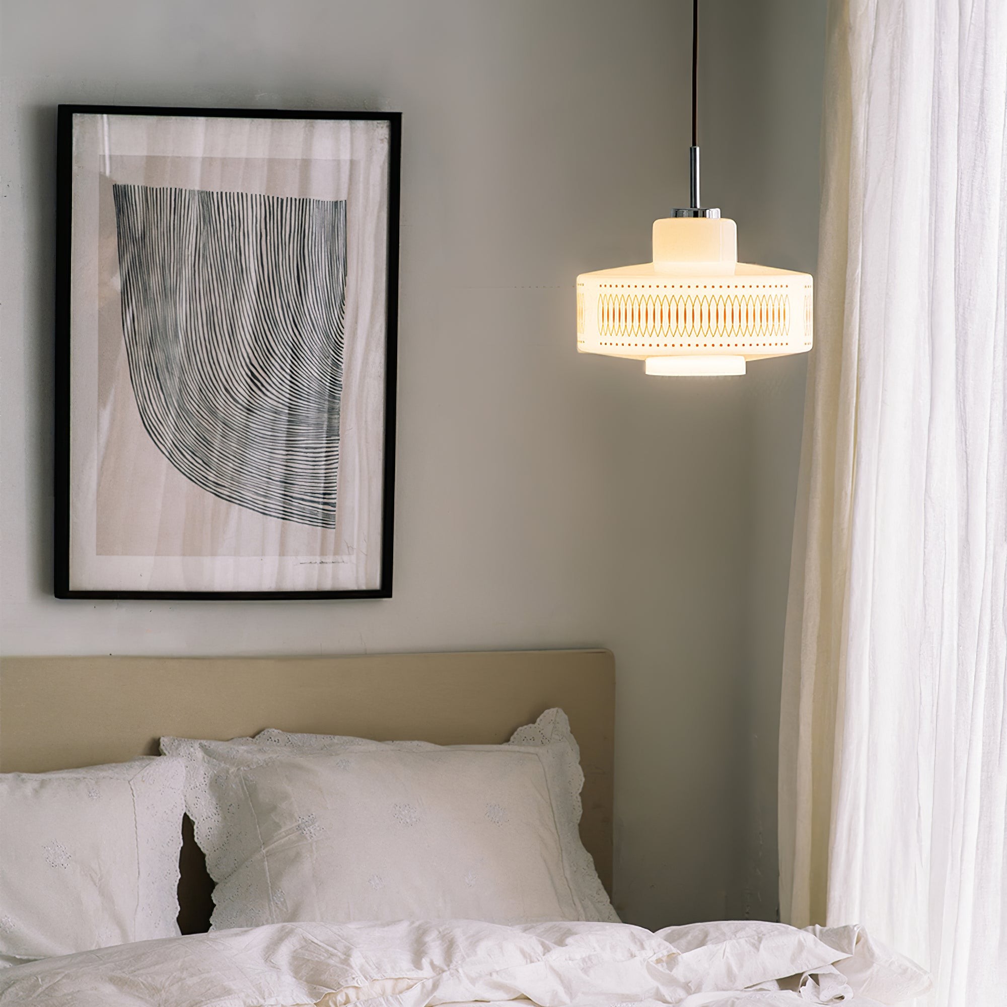 Modern Gourd shape Glass Pendant Lamp K234