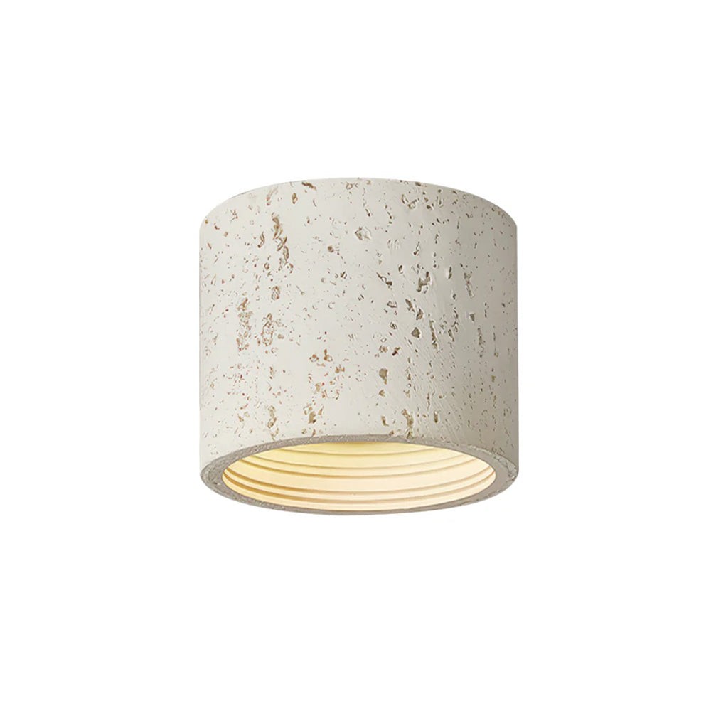 Modern Wabi-Sabi Cylindrical Ceiling Lamp K297
