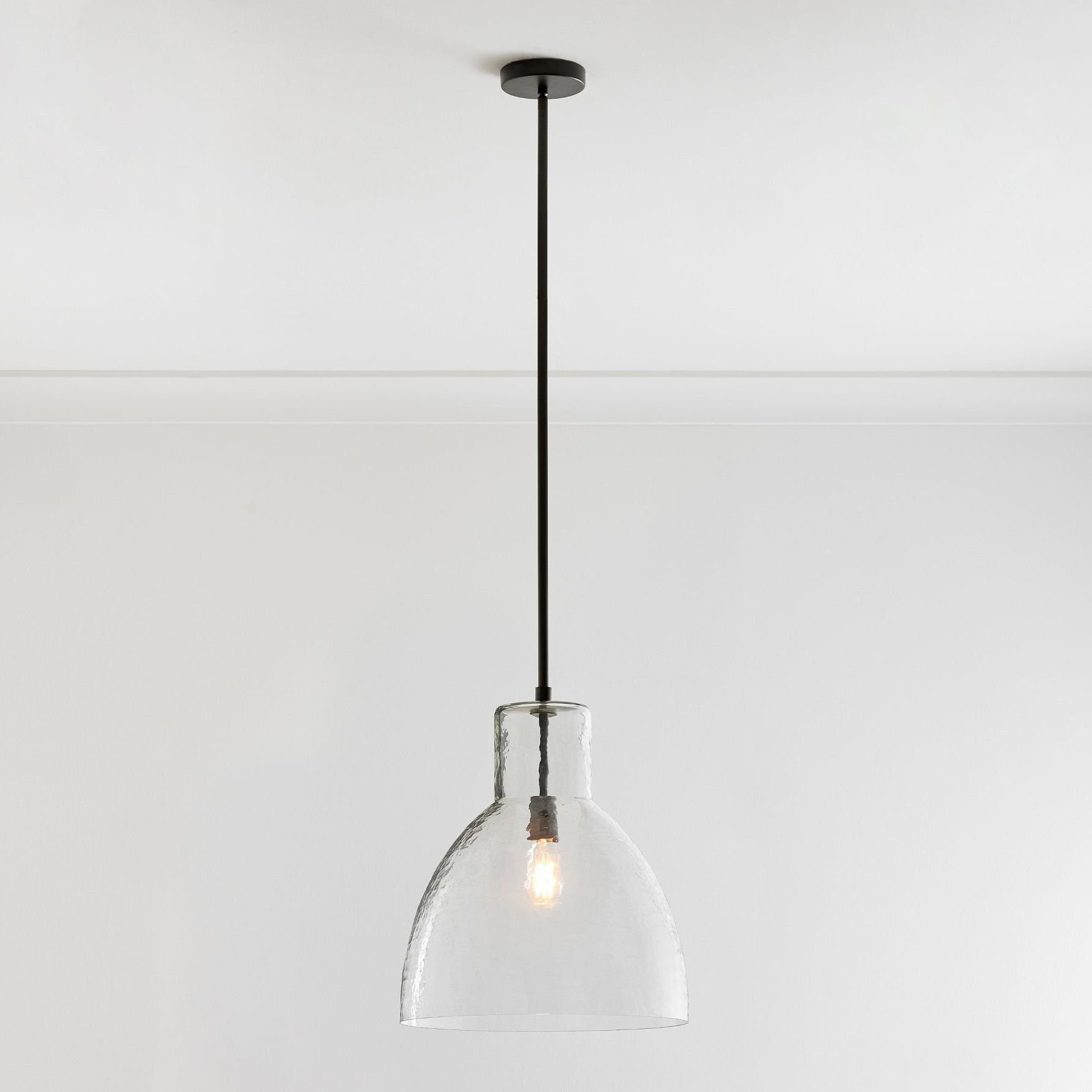 Glavira Modern Glass Pendant Light - Stylish Hanging Lamp for Dining Room K1313