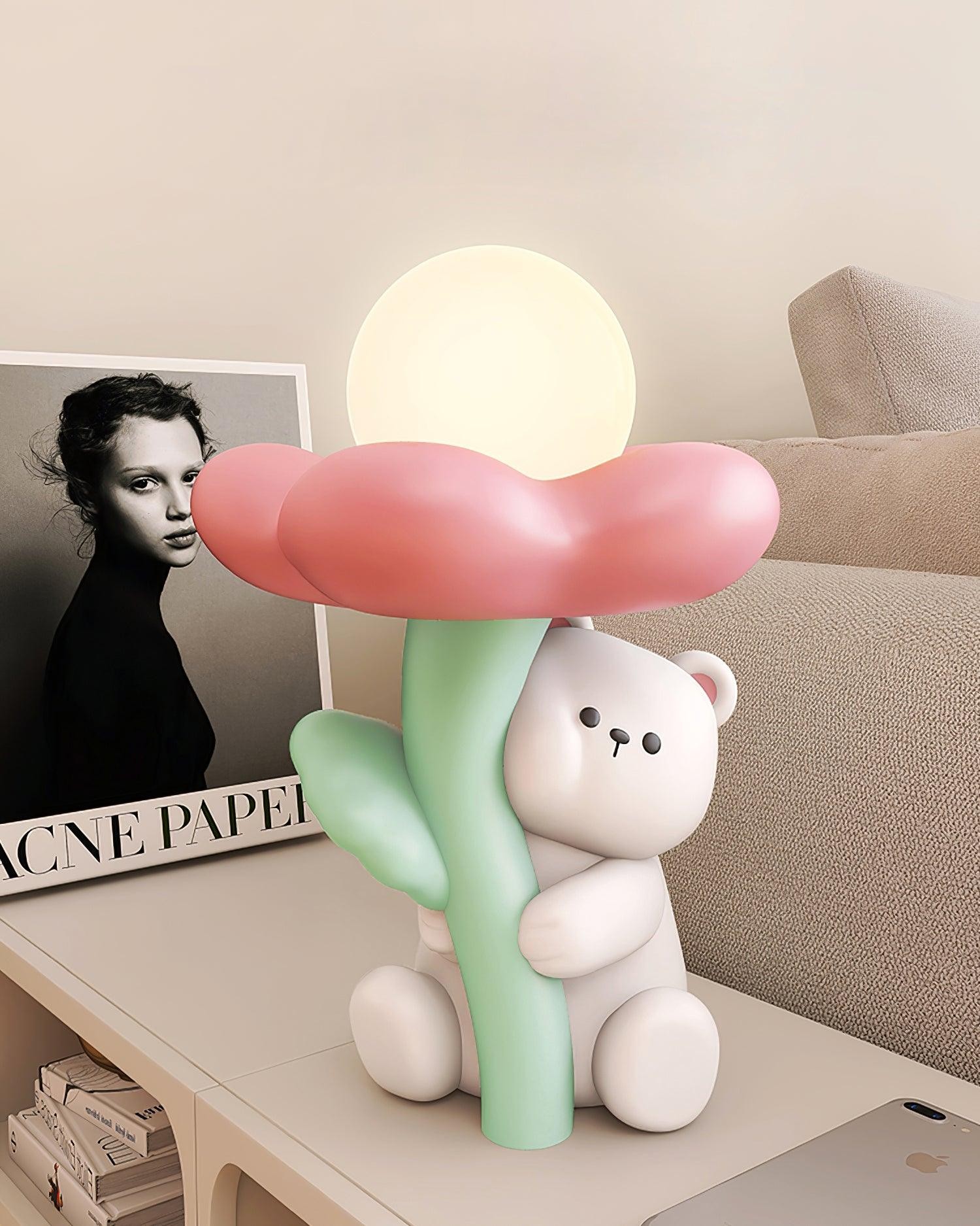 Cute Bear Resin Table Lamp K829