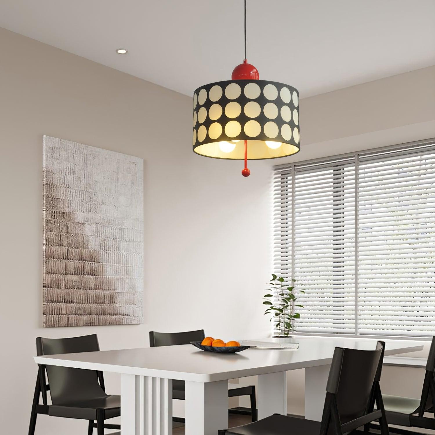 Dotrelia Lattice Pendant Lamp - Elegant Lighting for Living Room and Dining Area K356