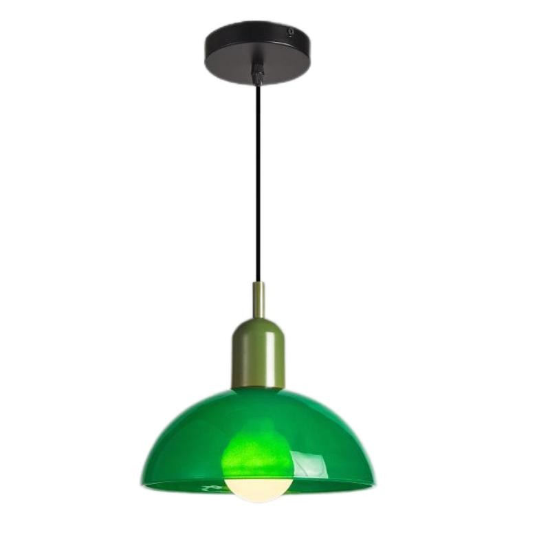 Bauhaus Minimalist Stained Glass Pendant Light K38