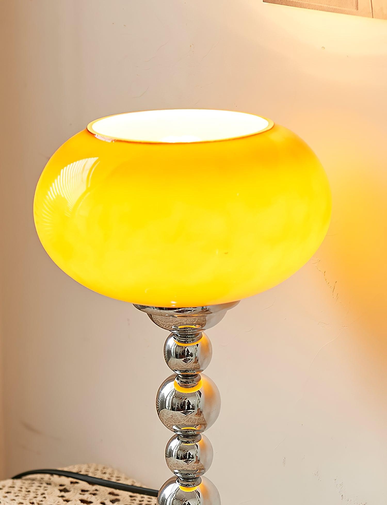 Oval Persimmon Table Light K564
